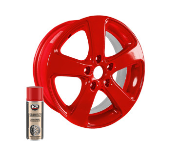 K2 COLOR FLEX CZERWONY 400 ML